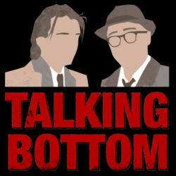 Talking Bottom Logo - GD78 Softstyle® Ladies' V-Neck T-Shirt Design