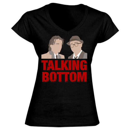 Talking Bottom Logo - GD78 Softstyle® Ladies' V-Neck T-Shirt Thumbnail